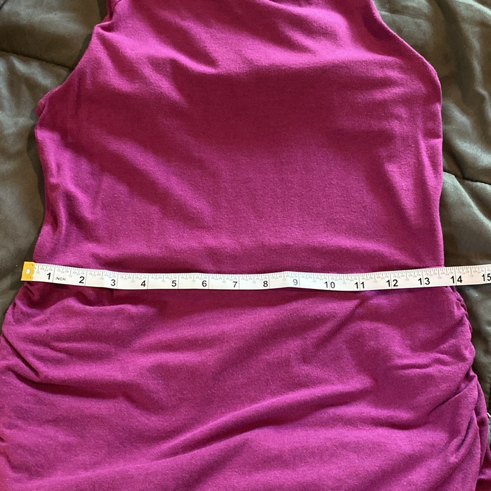 Athleta Knit Ruched Racerback Dress - Picture 8 of 10